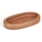 2'li Set Toprak Güveç Fırın Kabı Oval Tava