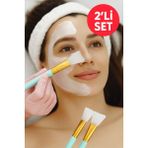 2’li Silikon Yüz Maske Spatula Seti – Kolay Temizlenir, Hijyenik, Yumuşak ve Renkli Seçenekler