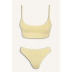 2'li Takım Desenli Seamless Kumaş Bralet Külot E6601AX25SM