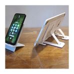 2'li Telefon ve Tablet Tutucu - 1 - Beyaz