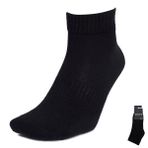2'li Unisex Siyah Soket Çorap 25YUC008-SYH