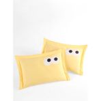 2li Yastık Kılıfı Oxf. Funny Sarı - 50x70