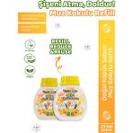 2li Yedek Dolum - Baby Icon Doğal Çocuk Köpük Sabun 350 ml Muz Kokulu - Sarı