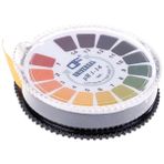 2Liyao 1-14 1 Adet 5 M Alkali Asit Göstergesi Phmeter Test Kağıdı Rulo 0-14 Ph Metre Tornasol Su Idrar Tükürük Toprak Turnusol Doğru Ölçüm (Yurt Dışından) - Renkli