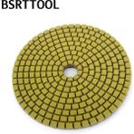 2Liyao 1500 Bsrttool 4 "ıslak Esnek Elmas Parlatma Pedi Granit Mermer Beton Taş Cila Disk Parlatma Taşlama Tekerleği (Yurt Dışından) - Renkli
