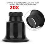 2Liyao 20X Büyüteç 3x 5x 10X 15X 20X Takı Büyüteç Büyüteç Mini Cep El Büyüteç Yaşlılar Için Optik Gözlük Takı Algılama Araçları (Yurt Dışından) - Renkli - Magnifiers