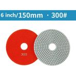 2Liyao 300 6 Inç 150MM Kuru/ıslak Elmas Parlatma Pedleri Esnek Taşlama Diskleri Granit Mermer Taş Cila Disk Parlatma Aşındırıcı Aletler (Yurt Dışından) - Renkli