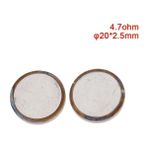 2Liyao 4.7ohm 2 Adet Buzdolabı Ptc Marş Büyük Küçük Çip Buzdolabı Kompresörü Ptc Marş Çip Çapı 16/20 mm Yüksek 25MM (Yurt Dışından) - Renkli