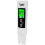 2Liyao Arkadan Aydınlatmalı 3'ü 1 Arada Tds/sıcaklık/ec Metre Su Kalitesi Test Cihazı Kalem Tds/ec Test Cihazı 0-9990PPM Iletkenlik Dedektörü Su Saflığı Sıcaklık Ölçer (Yurt Dışından) - Renkli