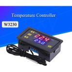 2Liyao DC24V W3230 Mini Dijital Sıcaklık Kontrol Cihazı 12V 24V 220V Termostat Regülatörü Isıtma Soğutma Kontrolü Termoregülatör Sensörü ile (Yurt Dışından) - Renkli