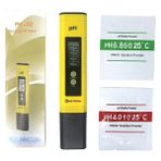 2Liyao Ph Ölçer 0.1-14.00 Taşınabilir Dijital Ph Ölçer Test Cihazı Tds Metre Akvaryum Havuz Suyu Kalitesi Laboratuvarı Ph Monitör Atc ile (Yurt Dışından) - Renkli