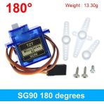 2Liyao SG90 180 Derece SG90 SG02R MG90S MG995 MG996 Servo Metal Dişli Model Helikopter Tekne Arduino Uno Dıy Mekanik Kol MG946R MG945R MG996R (Yurt Dışından) - Renkli