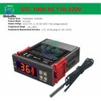 2Liyao STC-1000 Ac 110-220V STC-1000 3000 3008 Dijital LED Sıcaklık Kontrol Cihazı Sıcaklık Sensörü Röle Isıtma Termoregülatör Soğutma Isıtıcı Termostat (Yurt Dışından) - Renkli