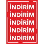 2Mak Sticker 5 mm Dekota (Forex) Malzeme Üzerine Uv Baskı Indirim Levhası - 50x70 cm
