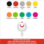2Mak Sticker Anka Kuşu Sticker - 20x13 - Beyaz