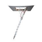 2MM 70x120 cm Metal Katlanır Çatı Merdiveni