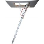 2mm Ahşap Metal Katlanır Çatı Merdiveni 70 X 130 Cm