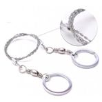 2N7 Taşınabilir Mini Zincir Cep Testeresi Dişli Tel Ahşap Plastik Metal Kesici