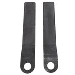 2pcs AR400 Steel 2 3/8in Bıçaklar ASV, CAT, Biçme King Için Uyumlu. Uygulamalarda geniş Uygulama, Kayma direksiyonları, Kayma Yükleyicileri, Kompakt Parça Yükleyicileri, Kolay