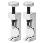 2pcs Ayarlanabilir Saat Bandı Çıkartma Sözleşmesi Pin Çekirce Aracı Zincir Pimi Çıkarma Sıkı Kalite Kontrol Standartları İzleme Bandı Çıkarma (SILVER)