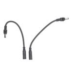 2pcs DC Uzatma Kablosu Miniatür Kablo Kablo Kablosu Adaptör Tel Uzatma Kompozit Kablolar