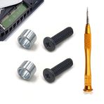 2PCS Ps5 SSD Screw And Ring Replacement And 1PC Cross Screwdriver For Ps5 Console SSD / Playstation 5 Games Console Solid State Drive, Repair Spare Parts Accessories Kit