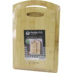 2pcs Set Ahşap Bambu Kesim Panosu - Kesme Tahtası 18X28X1CM--22X32X1CM (4887) - Renkli