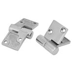 2pcs Sol Ve Sağdan Ayrılın Paslanmaz Çelik Menteşe Tekne Güverte Aksesuarları 90 * 38mm Tekneler Için Marine