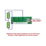 2s 20a Bms 8.4v 18650 Korumalı Lityum Pil Şarj Koruma Devresi