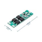2s 7,4v 20a Lipo Pil Bms Balans Devresi Şarj Modülü