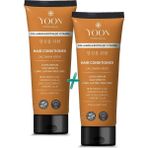2'si 1 Arada Vegan Saç Bakım Kremi, Biotin, B7 ve Kolajen Içeren, Silikonsuz & Sülfat Içermeyen Nemlendirici, Saç Düzleştirmeye Yardımcı, Onarıcı ve Besleyici Saç Kremi 200ML