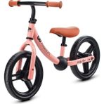 2WAY Next Denge Bisikleti 12 Inç, Ayarlanabilir Seleli, 2 Yaş+, 35 Kg’a Kadar - Pembe