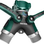 2wayz 2020 Versiyonu Güvenli, Cıvatalı ve Dişli Tüm Metal Gövde Bahçe Hortumu Bölücü