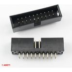 2X10 Pin Erkek Box Header Çift Sıra 180 Derece 2.54MM Pcb Montaj Konnektör Idc Soket Breadboard Pcb