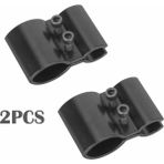 2X10MM 31MM Namlu Montaj Klip Taktik El Feneri Torch Sight Lazer Kapsam Kelepçe - 2 x 10 mm