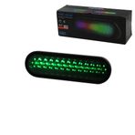 2X2 İnç Bluetooth Wireless Rgb Işıklı Hoparlör Speaker Typc-E To Usb Şarjlı 5W (5250)