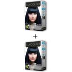 2x2 Tüp Krem Saç Boyası Seti Mavi Siyah No:1.1 Nemere