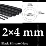 2X4MM Tarzı 5 Milyon 1~6mm Siyah Silikon Boru Esnek Akvaryum Hava Pompası Yumuşak Kauçuk Hortum Isıya Dayanıklı Yüksek Basınçlı Havalandırma Borusu (Yurt Dışından) - Sıhhi Tesisat Araçları