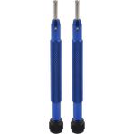 2x5 Çatal 2.75MM Bıçaklar Hassas Rm Tornavida Rıchard Mılle Izle Değişim Kauçuk Kayış Bant Çerçeve Kasa Vidaları (Yurt Dışından) - Set - Mavi