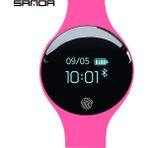 2xudc SDA5109 Sanda SD01 Moda Unisex Telefon Ekran Sağlık Saatler Silikon Kayış Bantları Akıllı Bilek Saati (Yurt Dışından) - 36 mm - Renkli
