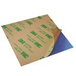 3.0mm 10x10cm Chipset Soğutucu Termal Pad Ped - Çift Taraflı Yapışkanlı - Mavi - 3.6w/m.k
