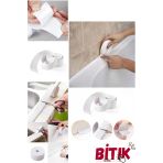 3.2M Su Sızdırmaz Geçirmez Bant Lavabo Küvet Kenar Bandı Küvet Duş Bandı (2 Adet)