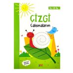 3-4 Yaş Çizgi Çalışmaları Kitabı Minik Ada Yayınları