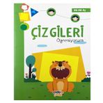 3-4 Yaş Çizgileri Öğreniyorum Kitabı-Erdem Çocuk Yayınları