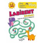 3 - 4 Yaş Labirent Kitabım - Küçük Kas Gelişimi ve Odaklanma - ZBG Zihinsel Becerilerimi Geliştiriyo