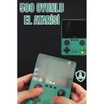 3.5 İnç Ekran 1000 Oyunlu Oyun Konsolu El Atarisi Miüzik Dinleme Kitap Okuma