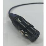 3.5 Mm 90 Derece Trrs Stereo To Xlr Dişi Kaliteli Kablo 2 Metre