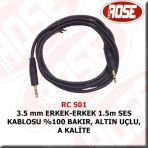 3 5 Mm Erkek Erkek 1 5 Metre Ses Kablosu