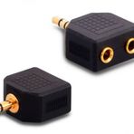 3.5 Mm Stereo Kulaklık Çoklayıcı Gold