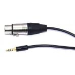 3.5 Mm Trrs Stereo To Xlr Dişi Kablo 7 Metre